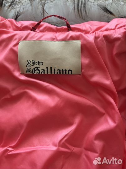 Пуховик Galliano