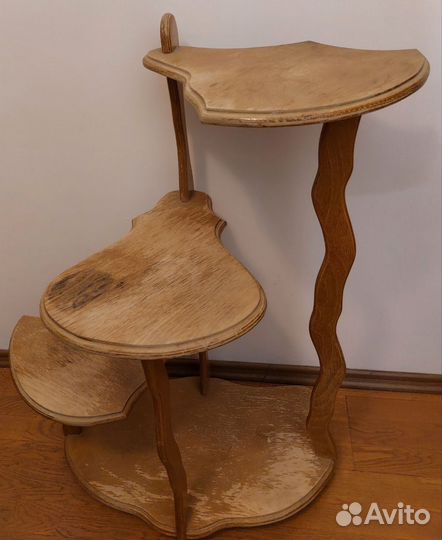 Подставка для цветов Б/У. Дерево. Под реставрацию