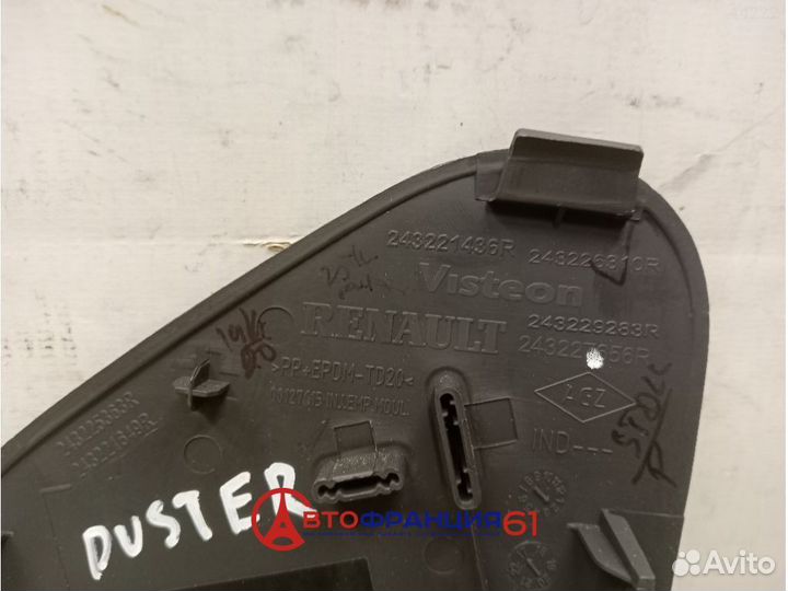 Заглушка парприза, 243226310R renault duster, 3044