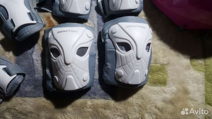 Шлем и защита для девочки