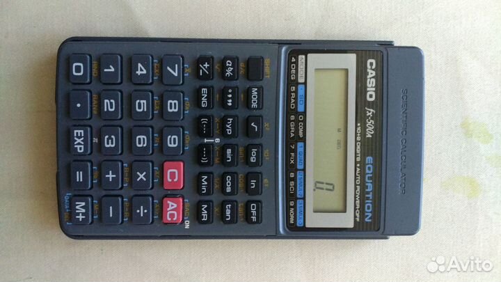 Инженерный калькулятор Casio fx500A