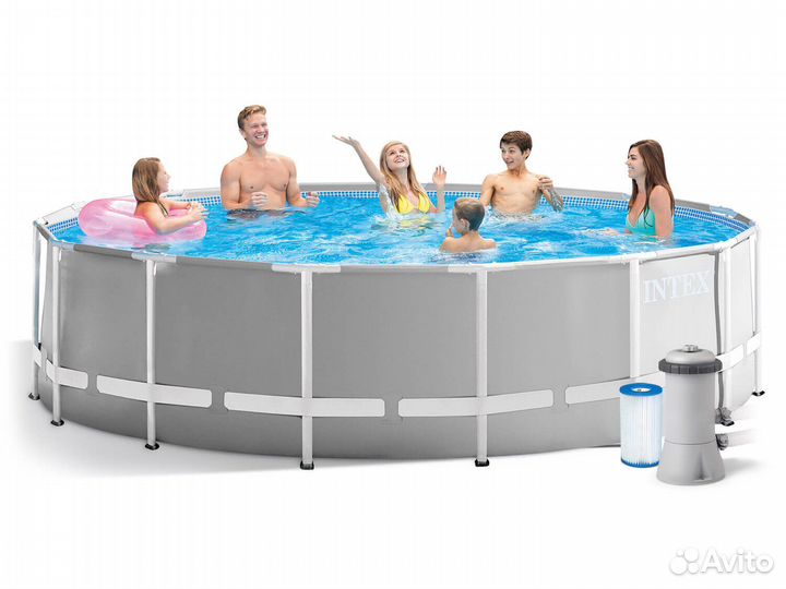Каркасный бассейн Intex PrismFrame