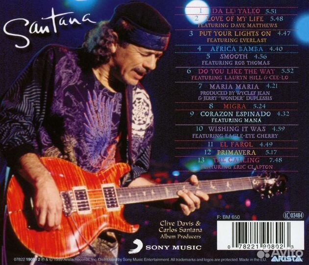 Santana - Supernatural (1 CD)