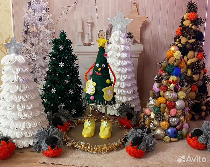 Новогодние поделки в школу и детский сад