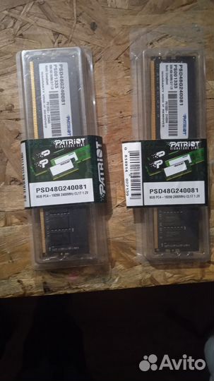Оперативная память ddr4 8gb(x2)