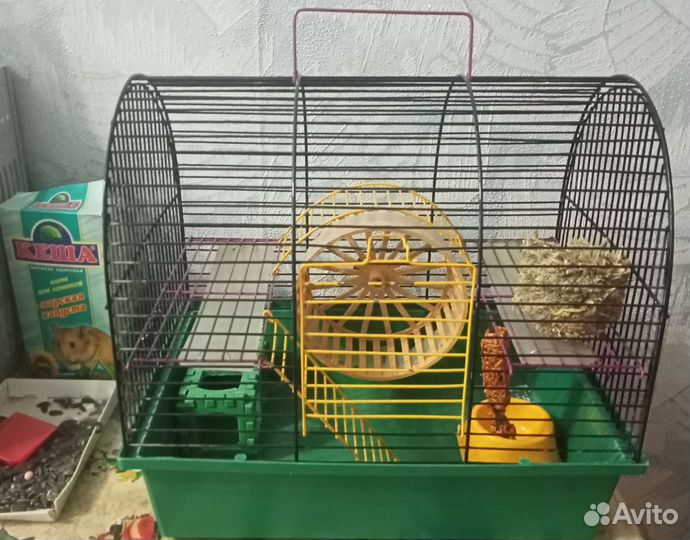 Клетка для джунгарского хомячка