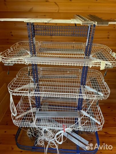 Полка с лампами для рассады 1,2*1,0м