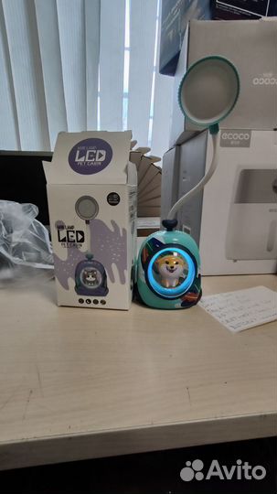 Светильник Ночник Лисёнок2 Режима работы. Настольн