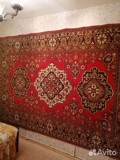 Ковер чисто шерстяной 2 x 3 СССР