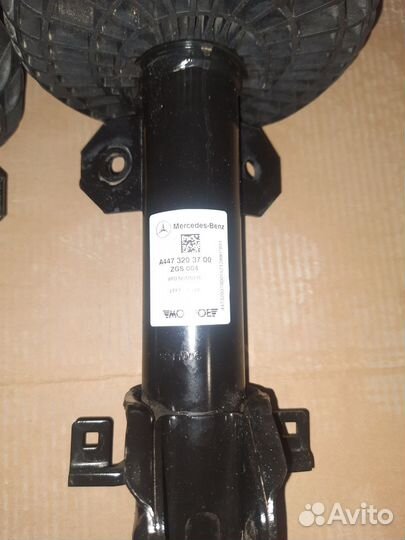 Передняя стойка в сборе на мерседес 447
