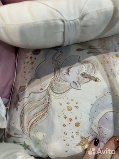 Бортики в детскую кроватку бу