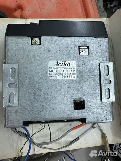Автомагнитолла кассетная винтаж