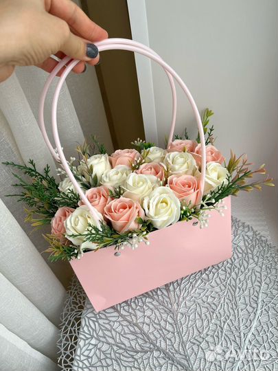 Мыльные букеты