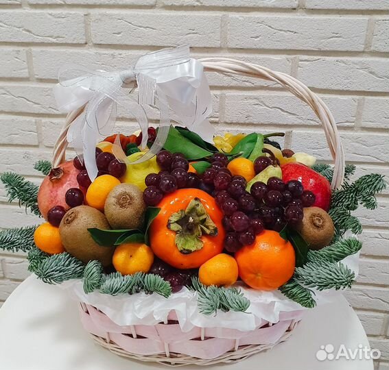 Фруктовая корзина, букет из сухофруктов, подарок