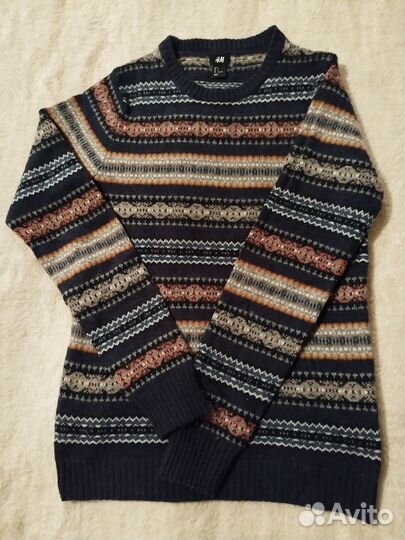 Свитер H&M Мужской Оригинал