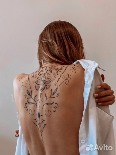 Мехенди. Временное тату. Роспись хной/джагуа