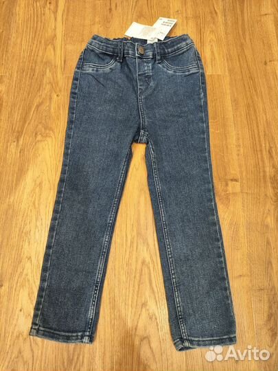 Джинсы новые H&M 104 р-ра