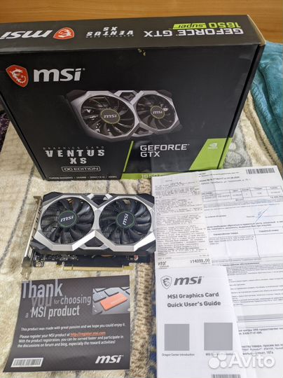 Видеокарта gtx 1060 super 4gb