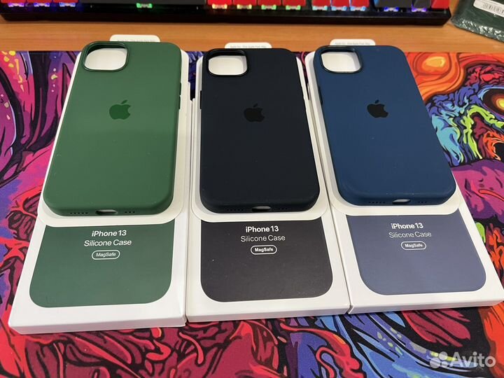Силиконовые чехлы MagSafe для iPhone 13 - 14Promax