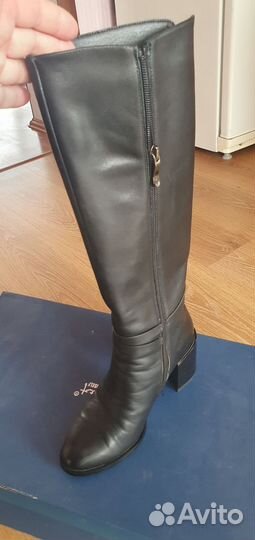 Сапоги женские натуральная кожа 35 размер