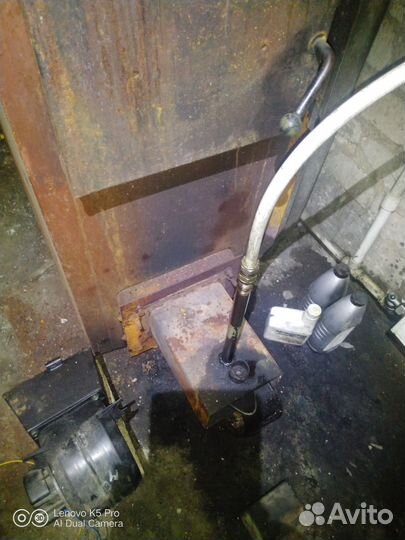 Котел на отработанном масле с водяным контуром