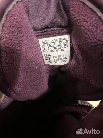 Зимние ботинки adidas 36р оригинал