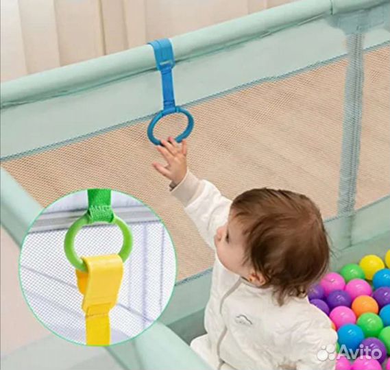 Кольцо-крючки для манежа