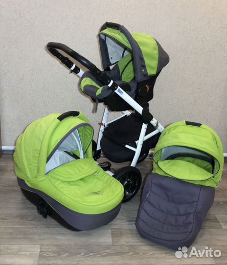 Коляска adamax 3 в 1