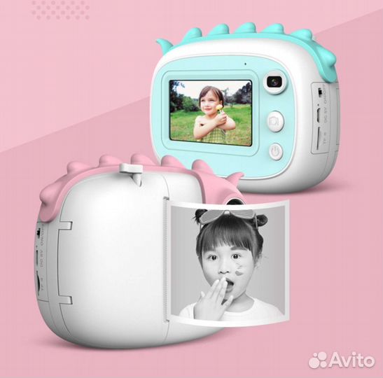 Детский фотоаппарат моментальной печати
