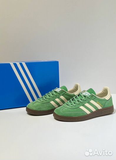 Кроссовки Adidas Samba зелёные (36-41) luxe