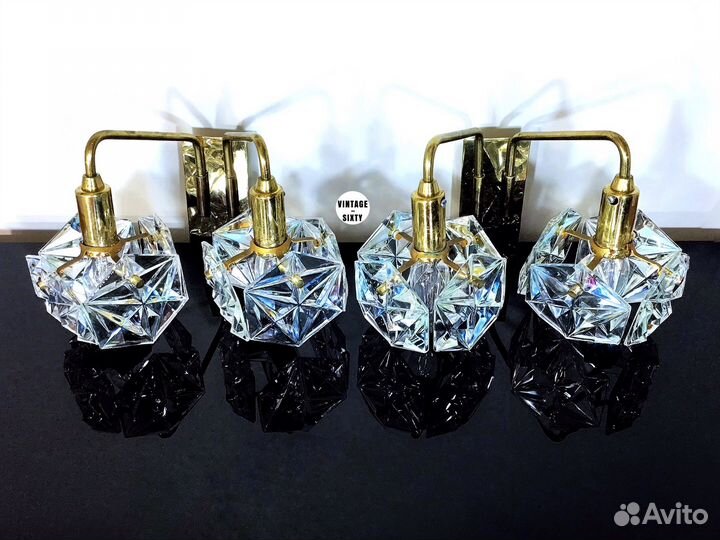 Настенный светильник бра 2 штуки СССР 70-е гг