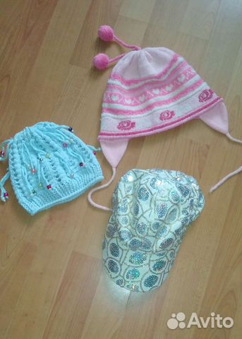 Детские шапки пакетом