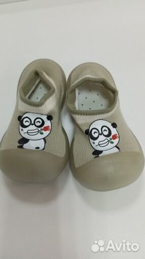 Носочки-тапочки с противоскользящей подошвой