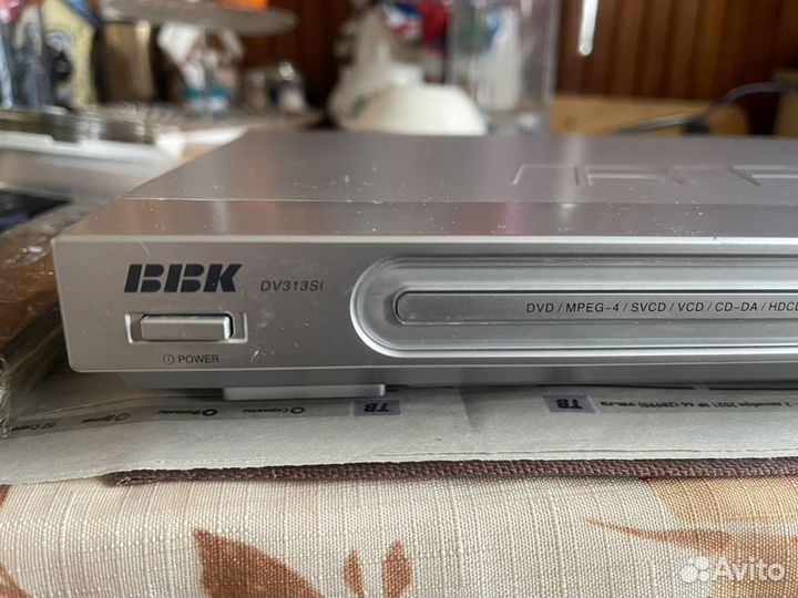 DVD плеер bbk dv313si на запчасти