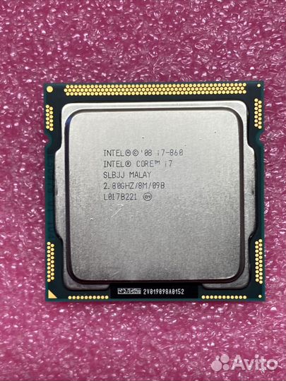 Процессор Intel Core i7-860