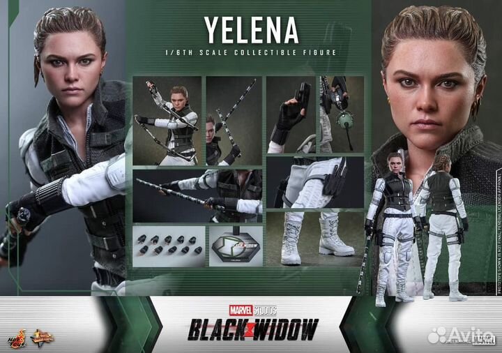 Hot toys MMS622 Black Widow Yelena