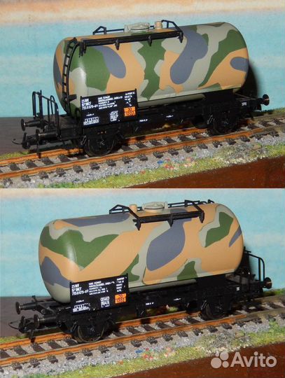 Модель вагон 1/87 камуфляж