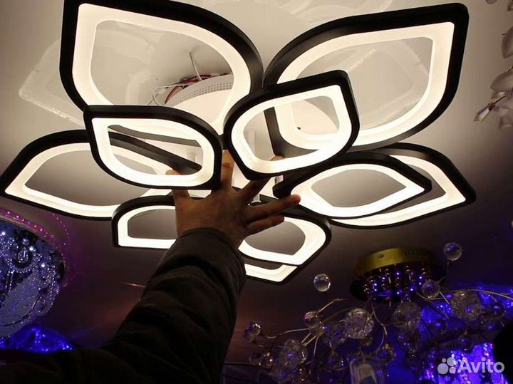 Ремонт светодиодной люстры, продажа LED ленты