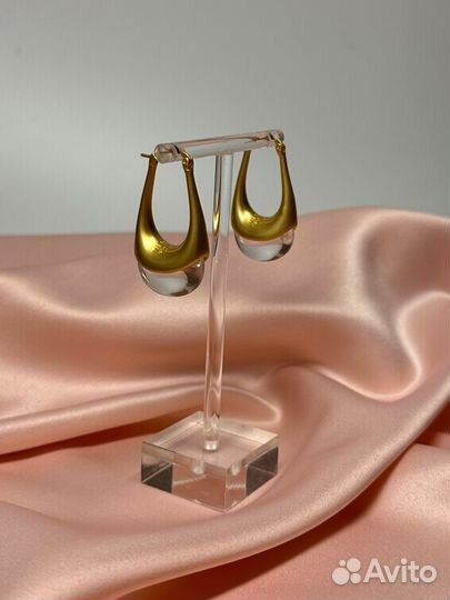 Серьги капли Bottega veneta