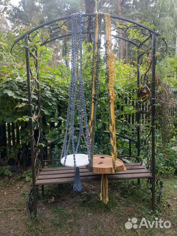 Большой подвес / Подвесной стол в технике макраме