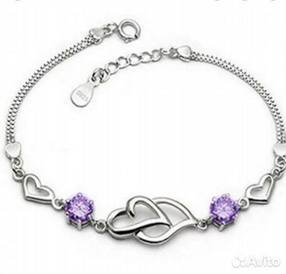 Серебряный браслет женский 925