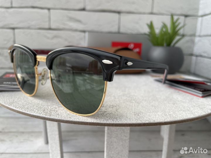 Солнцезащитные очки ray ban clubmaster