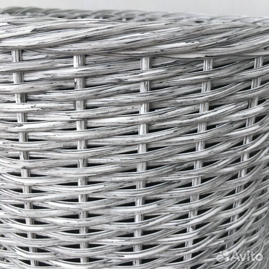 Кашпо для цветов из ротанга для дома и сада