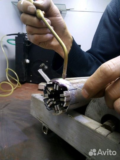 Восстановление алмазных коронок, ремонт алмазных к