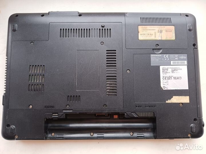 Fujitsu 1.86ггц / 4 Гб / SSD 120Гб / 15.6