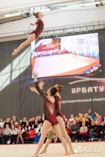 Купальники для спортивной акробатики на двойку