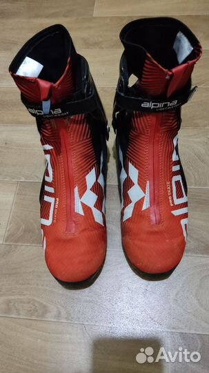 Лыжные ботинки коньковые alpina