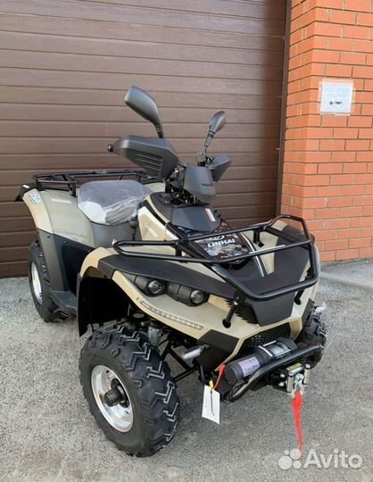 Квадроцикл Linhai Yamaha D 200 бежевый
