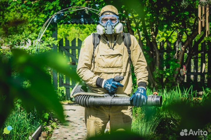 Уничтожение клещей кротов комаров ос борщевика