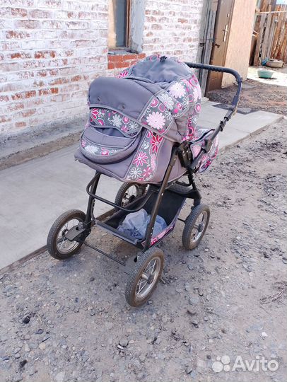 Коляска 2 в 1 бу